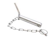 Auflagebolzen Oberlenkerbolzen Kat II - D25 Länge = 130 mm