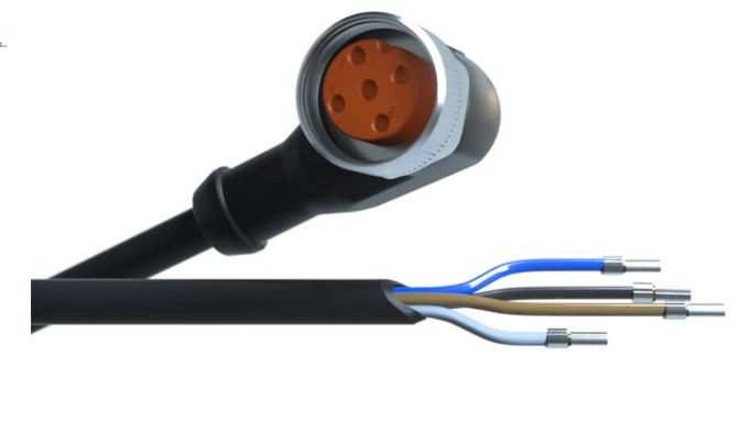 Anschlusskabel Sensorleitung PUR M12 4Pol 5m