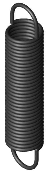 Zugfeder L0=294mm De=60mm