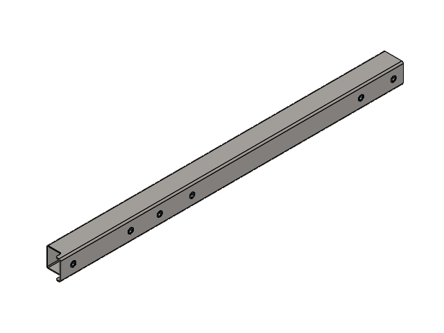 Querverbinder mit Einnietmuttern
