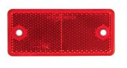 [K_00171[2.0]] Reflektor Rückstrahler 90 x 40mm rot