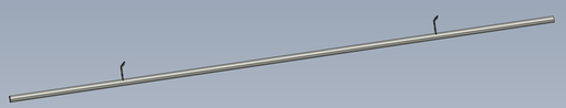 [SBG_000184[6.0]] Elektrode Rohr Laschen innen 1,5 m