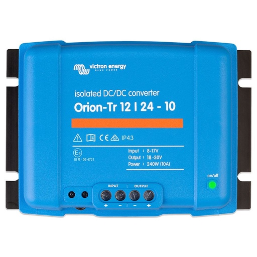 [5000734] Victron Orion-Tr 12/24-10 240W DC-DC Spannungswandler isoliert