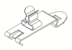 [K_00130[1.0]] Halteklammer EMV Schirmklammern RLFZ x4