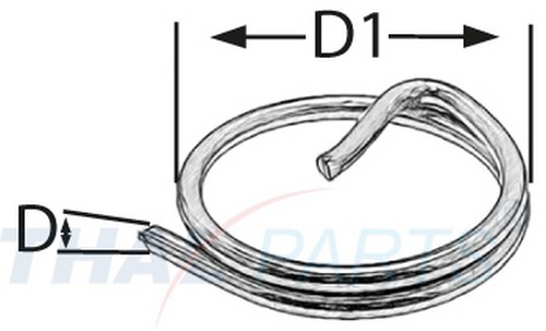 [K_00173[1.0]] Ringsplint 1,5 x 25 mm