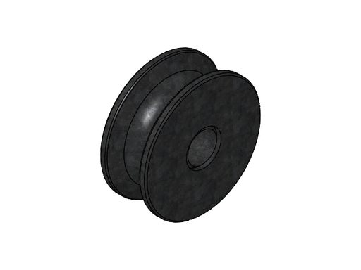 [K_00219[1.0]] Umlenkrolle Seilrolle Ø40 GL Seil-Ø8mm